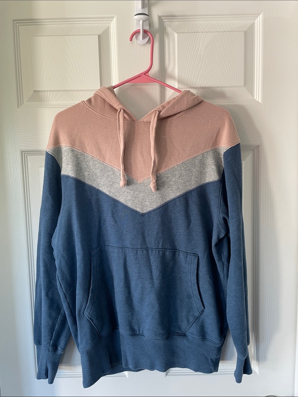 SO Pink & Blue Lounge Pullover Hoodie